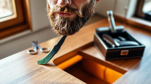 Discover the ANITA & ZAHA Beard & Moustache Comb: A Stylish Essential for Contemporary Grooming